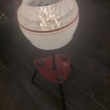1960s lamp with opaline
