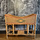 Rattan plant stand