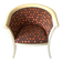 Contemporary shepherdess/marquise style armchair