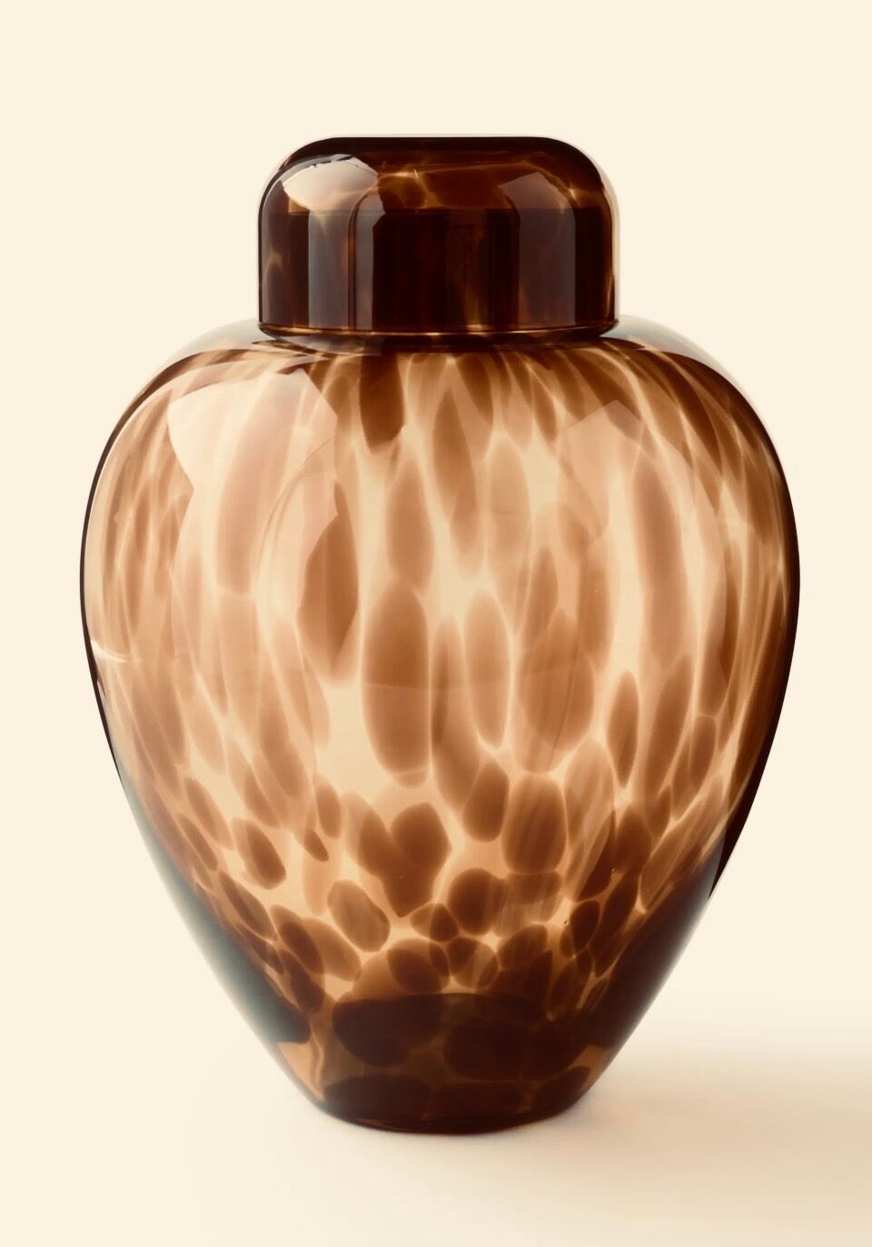 Glass vase by Louis Barthelemy