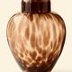 Glass vase by Louis Barthelemy