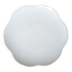 Large white multi-lobed pie or cake dish