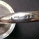 Candle holder - Gallia candlestick - Christofle Royaumont model in silver-plated metal
