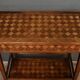 Mahogany marquetry coffee table, Louis XVI style – 1920