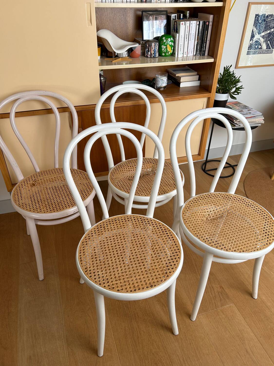 Set of 4 bistro chairs
