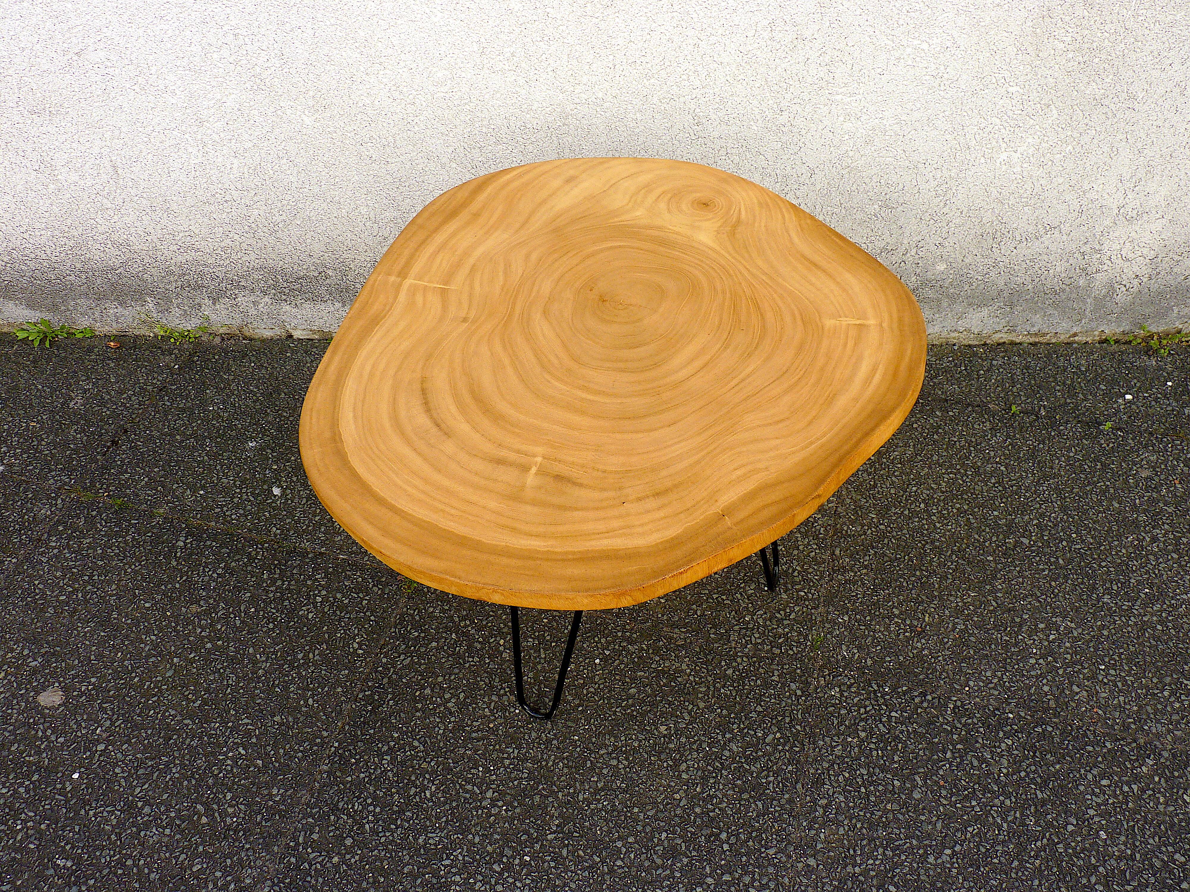 coffee table made of Melina wood