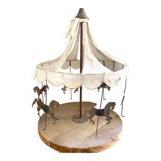 Antique horse carousel