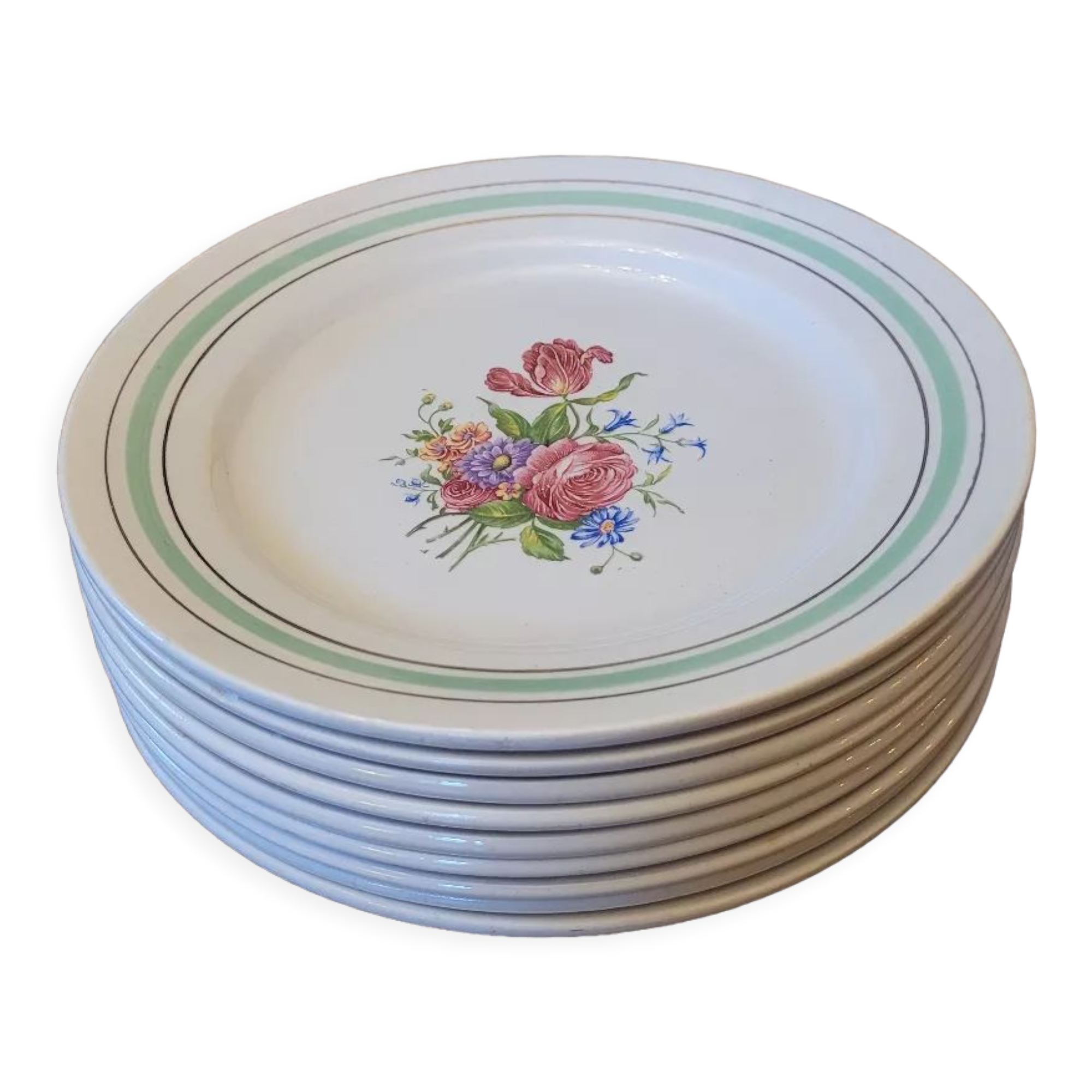 Dessert plates 50's