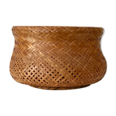 Cache pot en osier