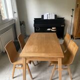dining room table and its 4 chairs