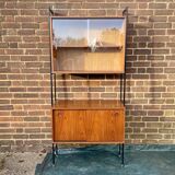 Mid Century Avalon Modular Ladderax Teak Vintage Shelving Unit 1