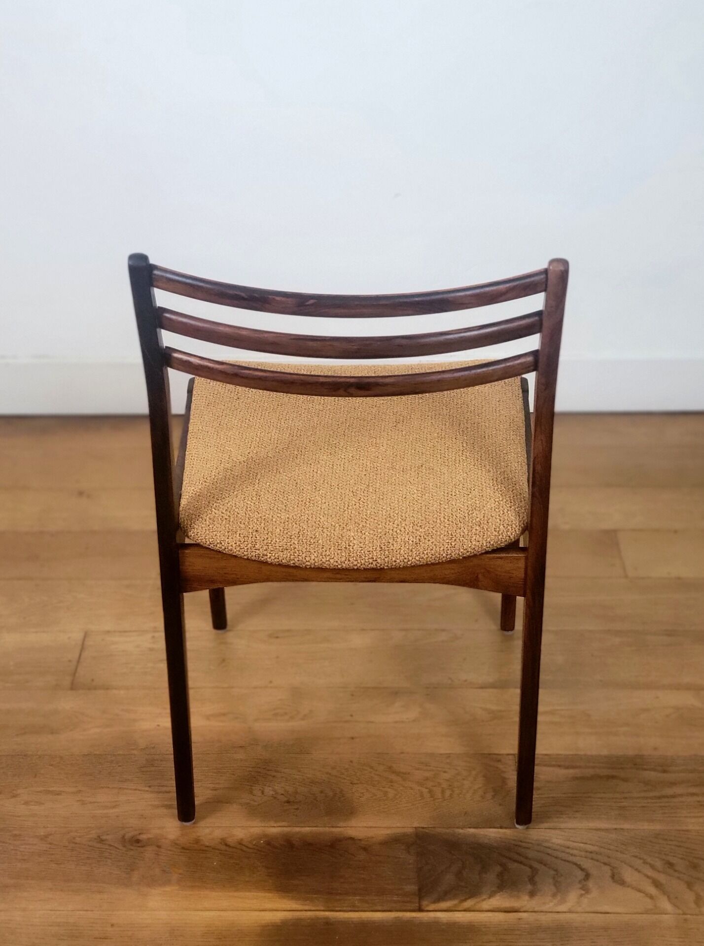 Set of 4 vintage Danish chairs by Vestervig Eriksen in rosewood