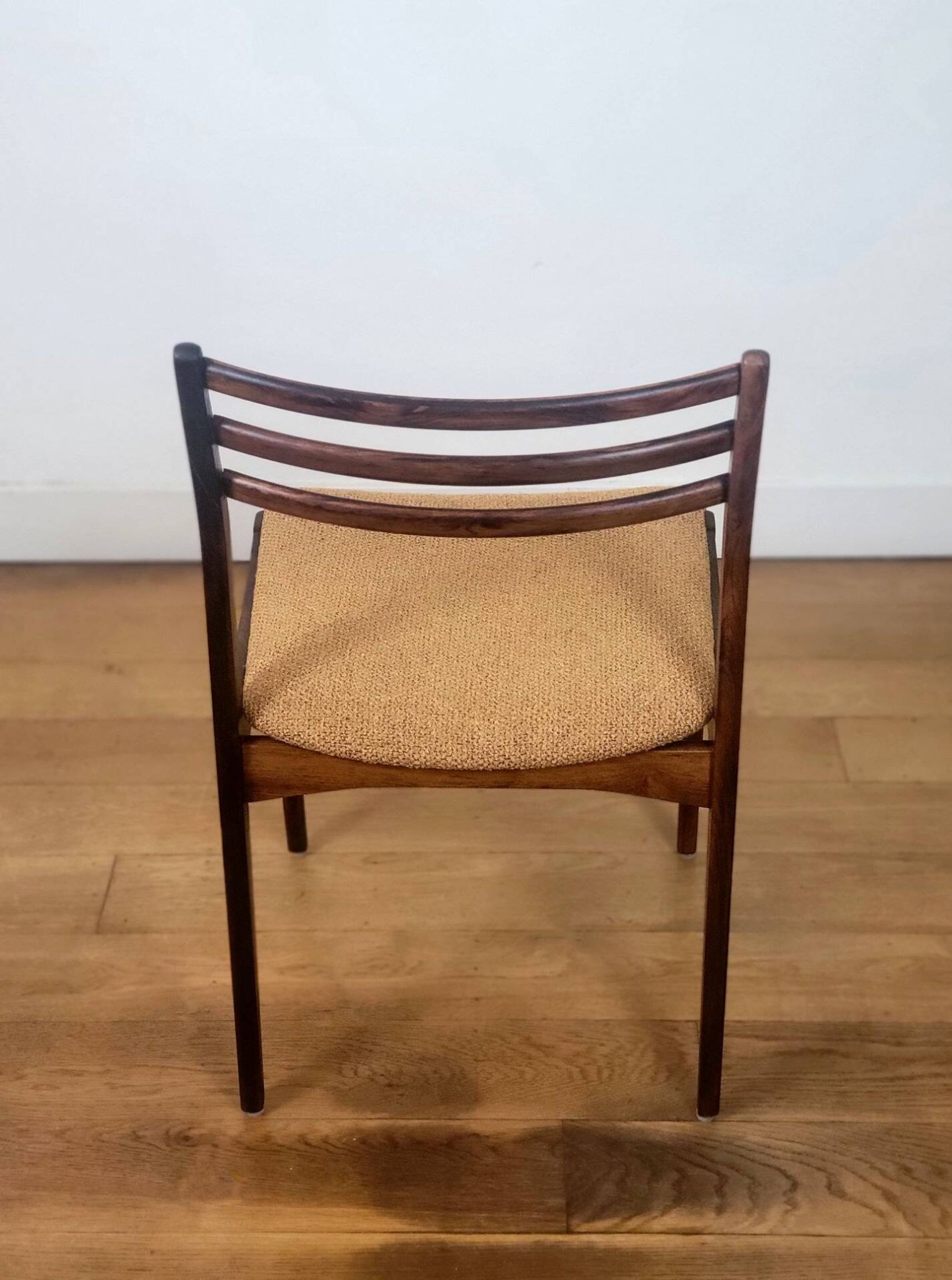 Set of 4 vintage Danish chairs by Vestervig Eriksen in rosewood