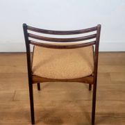 Set of 4 vintage Danish chairs by Vestervig Eriksen in rosewood