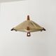 Suspension en sisal et teck par Temde