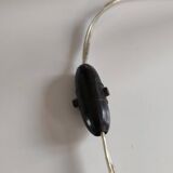 1950s turned wooden lamp