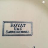 Flat in iron land "Royat U&C Sarreguemines"