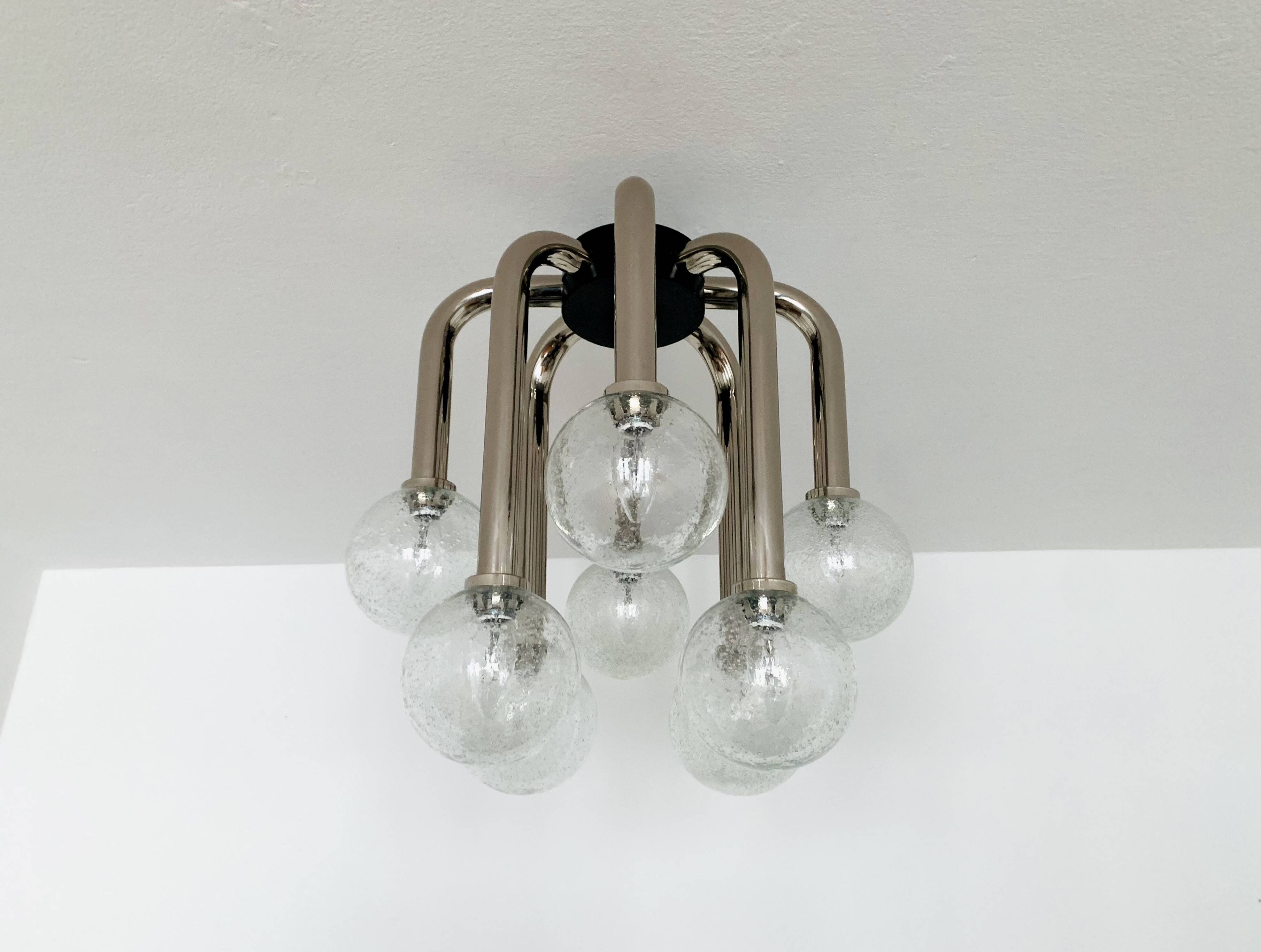 Lustre encastré Space Age par Temde