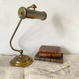 Notary lamp, brass piano lamp