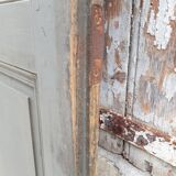 Ancienne porte de communication moulurée