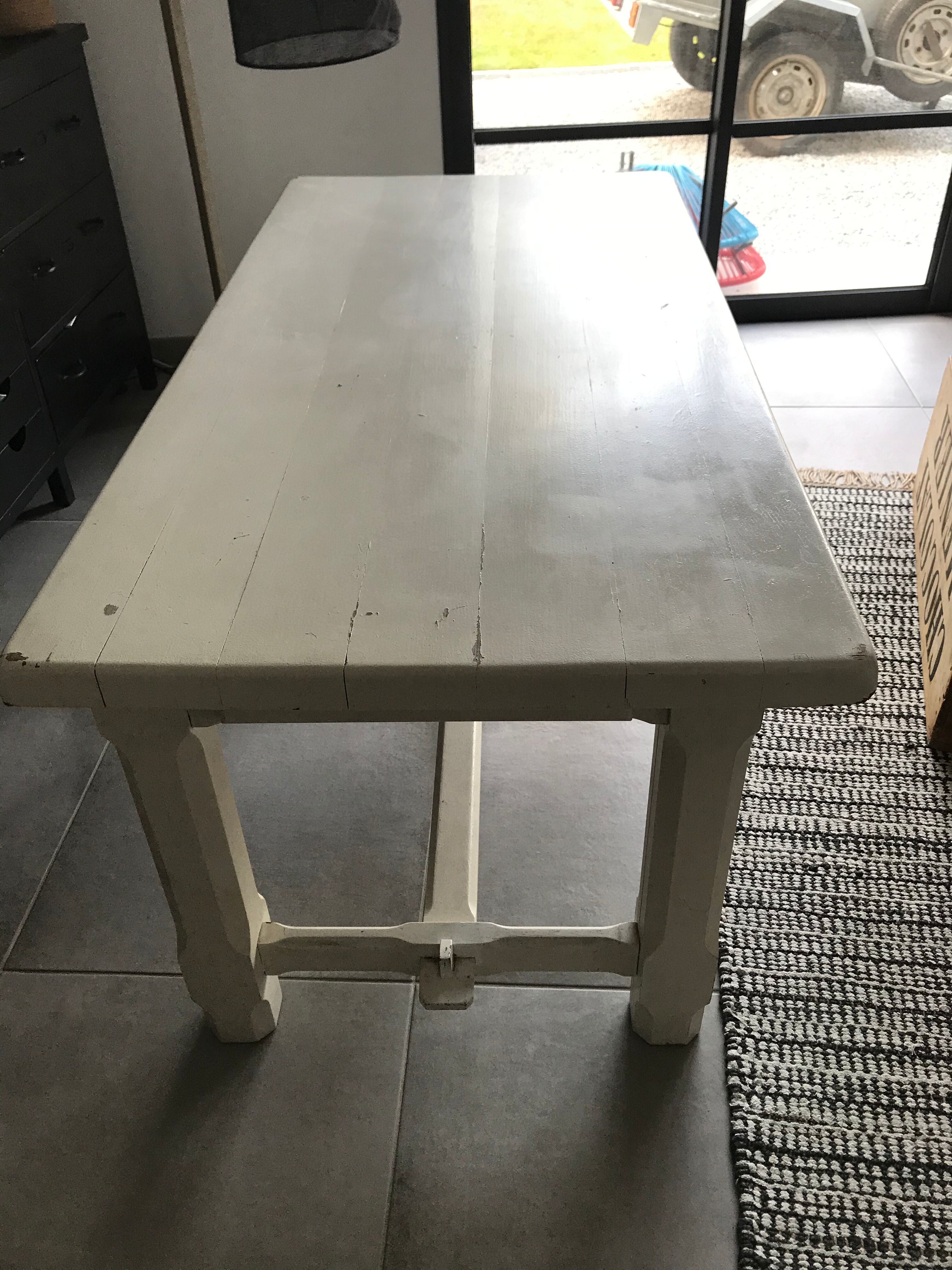 Oak farmhouse table