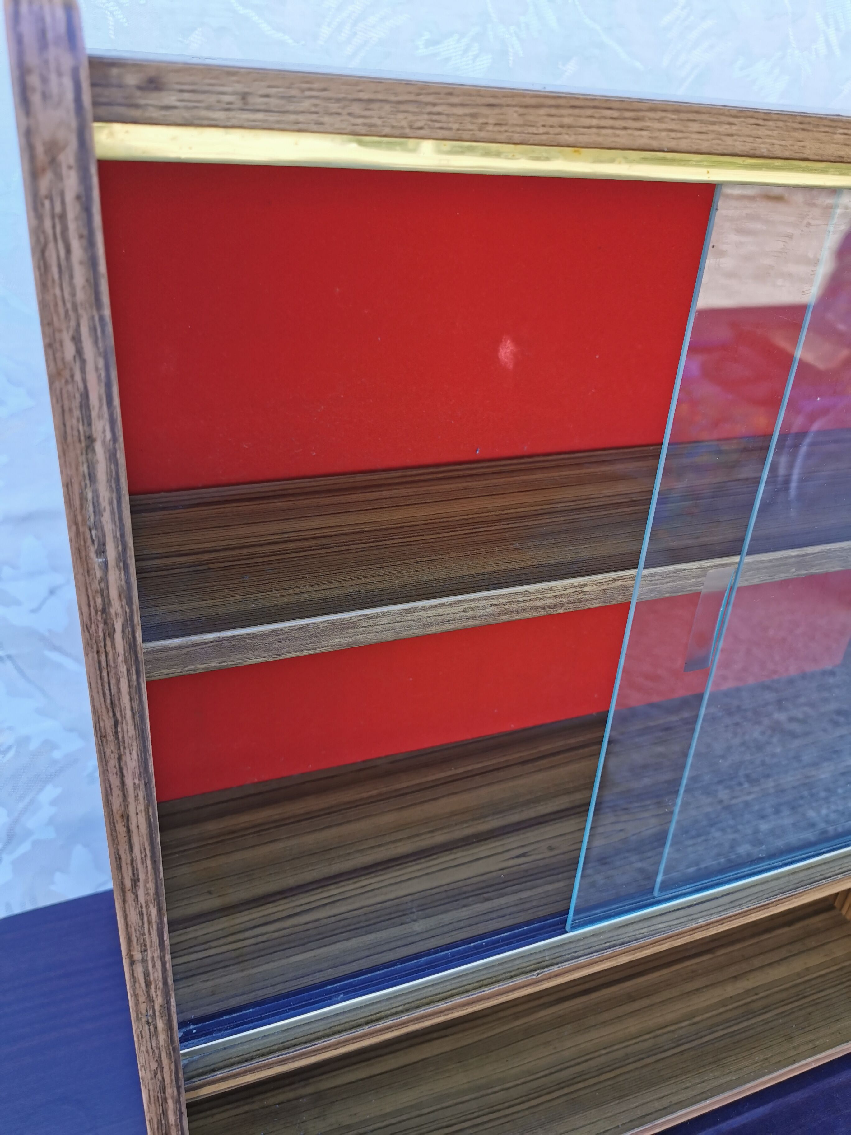 Vintage wall showcase