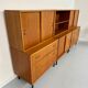Antique 1950s vintage designer oak modular sideboard