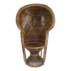 Fauteuil paon vintage