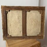 Oil on canvas still life 60s vintage