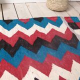 Boucherouite striped Kilim