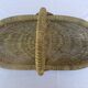 Rattan handle basket