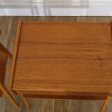 Scandinavian teak bedside tables by Carlstrom 1960