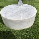 Italian lily of the valley floor lamp, design Goffredo Reggiani, 3 lights in chromed metal, 1970