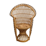 Miniature Emmanuelle rattan chair
