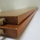 Étagère string bois métal vintage années 60 l 80 cm