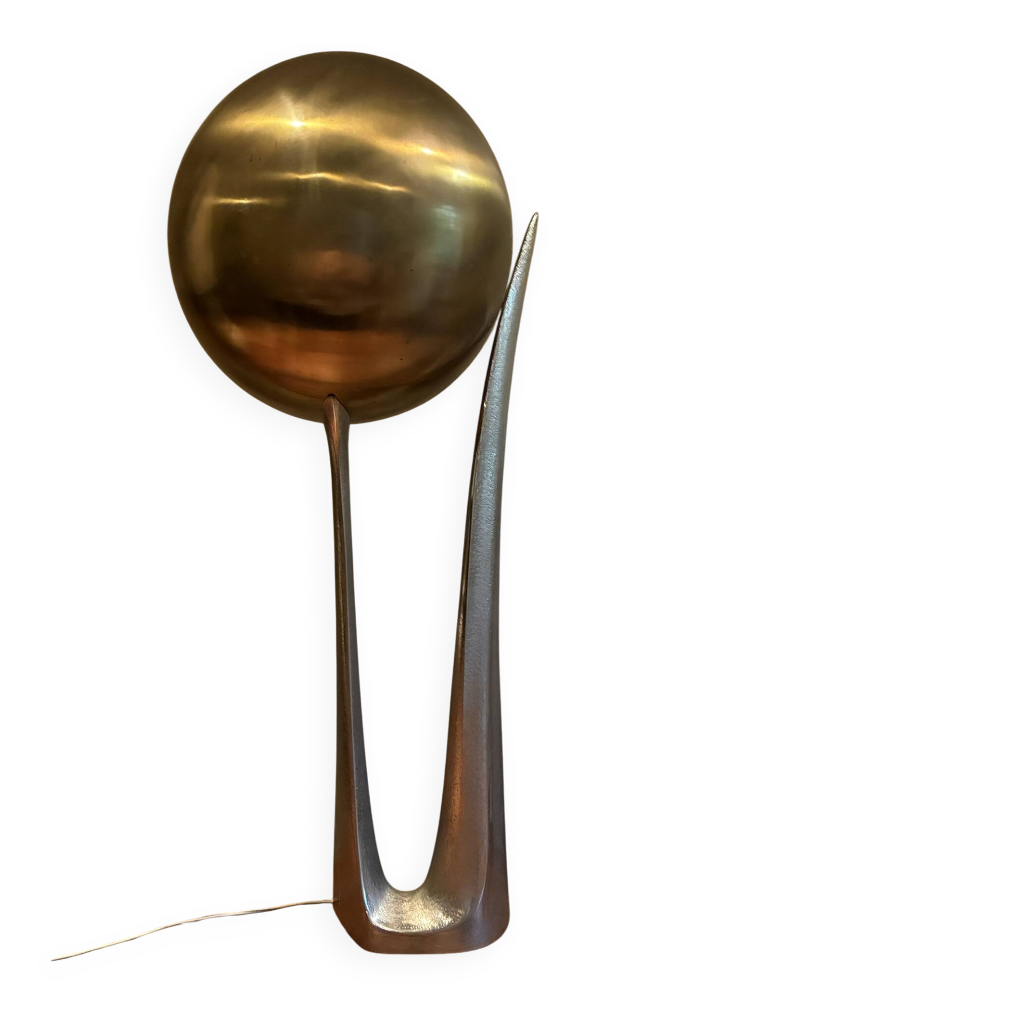 Rare "Moon" lamp – Jacques Charles for Maison Charles – circa 1970