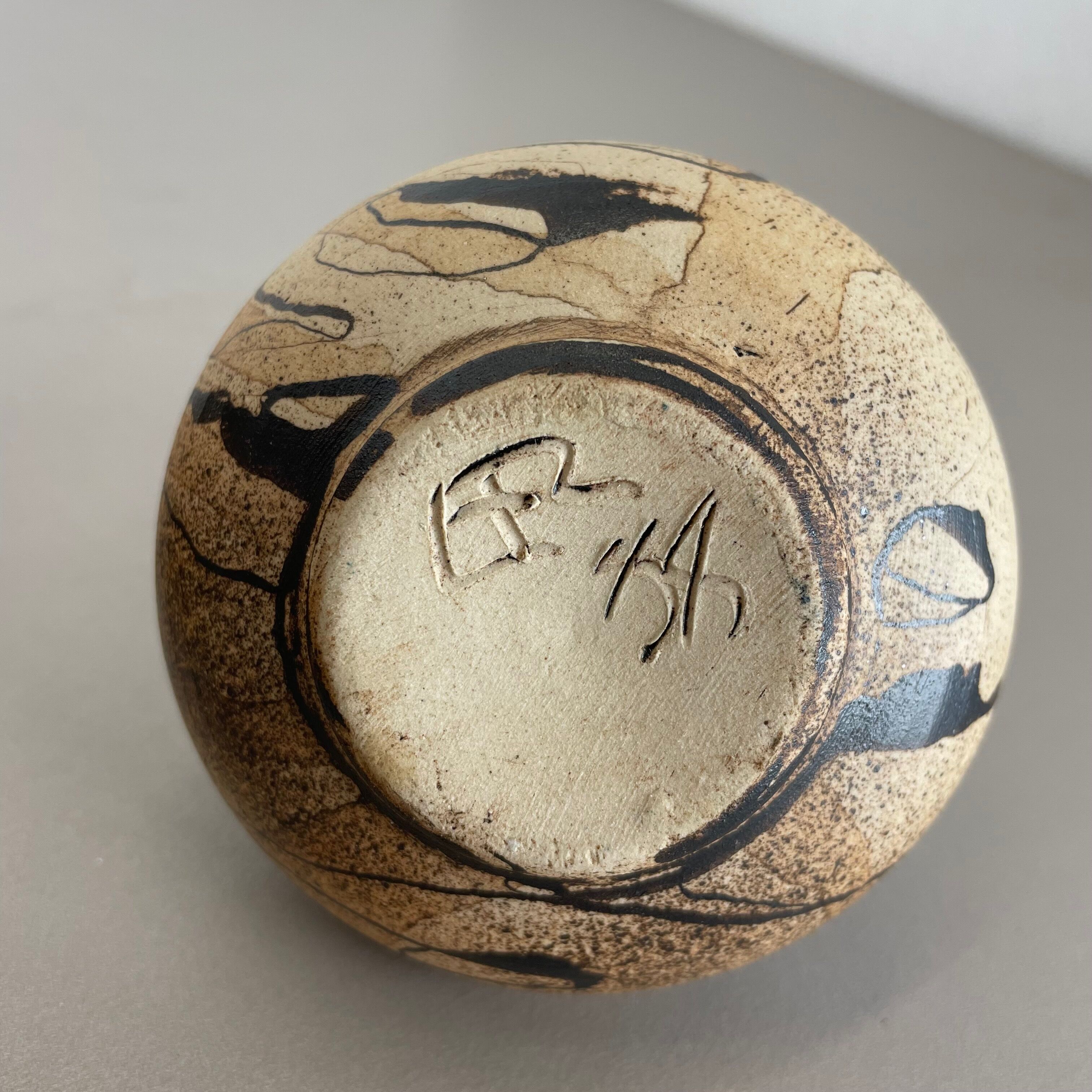 Set of 3 Studio Pottery Sculptural Objects Gerhard Liebenthron, Germany, 1970s