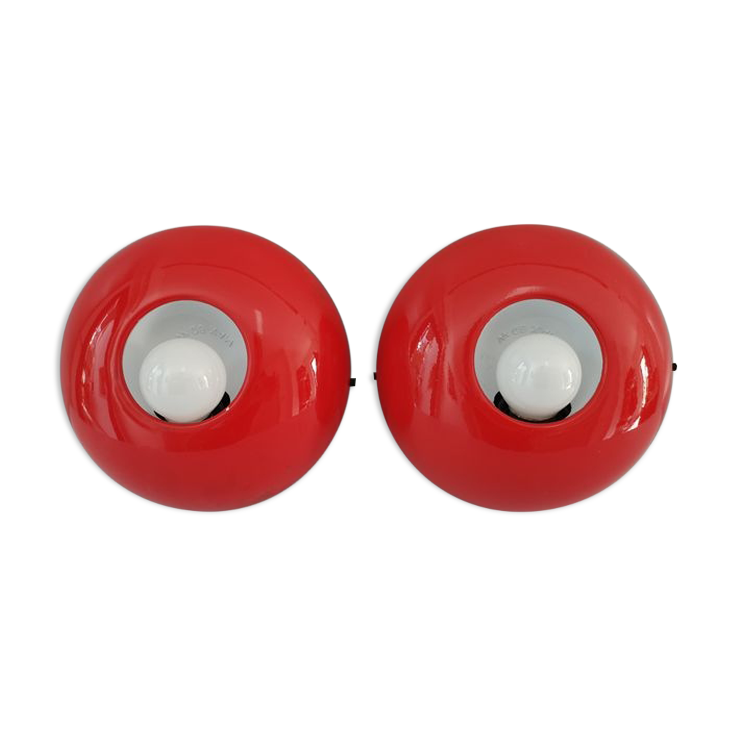 Pair of Wall Lamps Vico Magistretti for Oluce - "Olga"