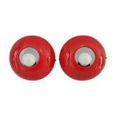 Pair of Wall Lamps Vico Magistretti for Oluce - "Olga"