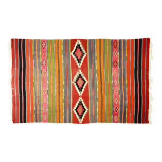 Tapis kilim artisanal anatolien 270 cm x 171 cm