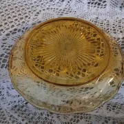 Plateau + cloche à fromage Art Déco