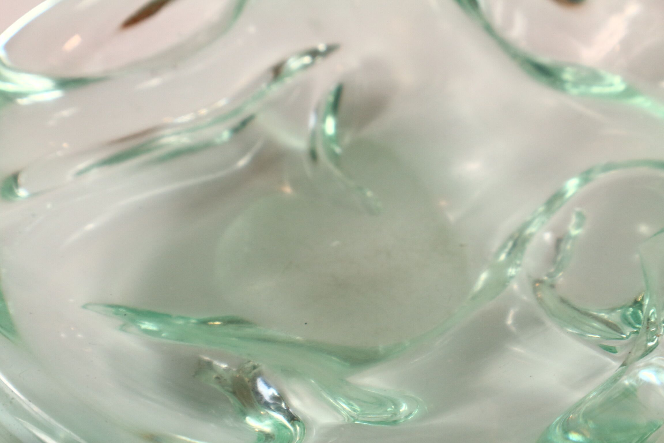 Empty pockets Murano glass ashtrays50s