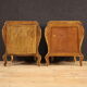 Pair of bedside tables in Venetian style from the 60s