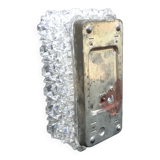 Rectangular wall lamp by Erco, Germany, 1970