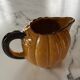 Vintage pumpkin pitcher