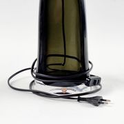 Mid Century Scandinavian Glass Table Lamp by C.Fagerlund for Orrefors, 60s
