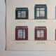 Lithograph "Various Trades" – Catherine d'Ortoli