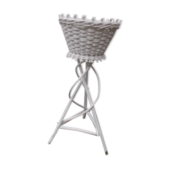 Wicker pot cover