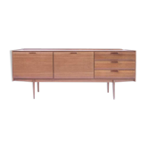 Bevelled vintage Scandinavian sideboard