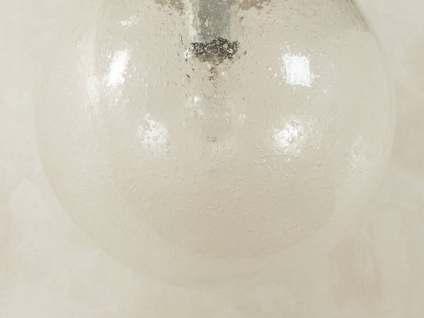 Classic globe ceiling lamp by Peill & Putzler from the 1950s
